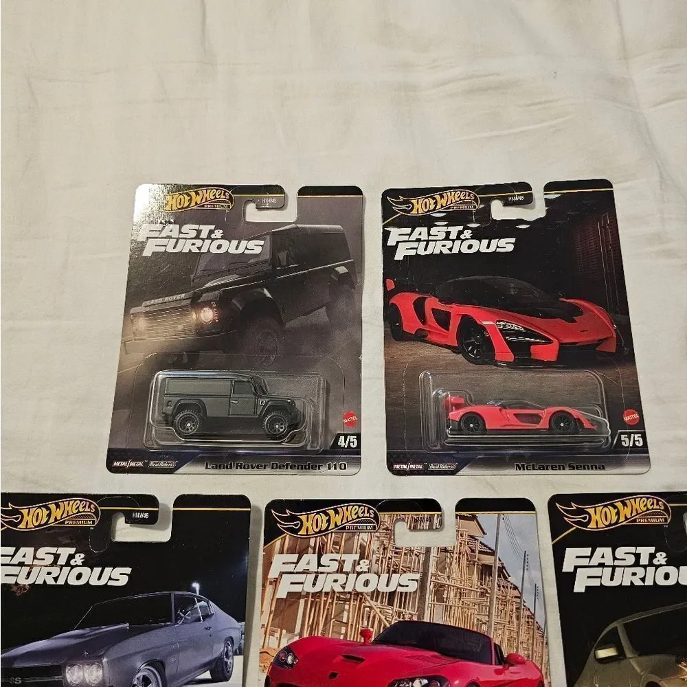HotWheels Premium Full Set Of 5